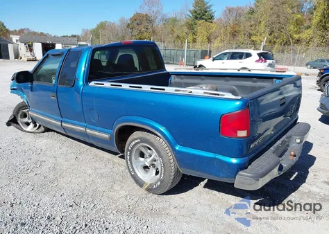 2001 Chevrolet S-10 Ls z USA, uszkodzony, nr VIN 1GCCS19W318128109